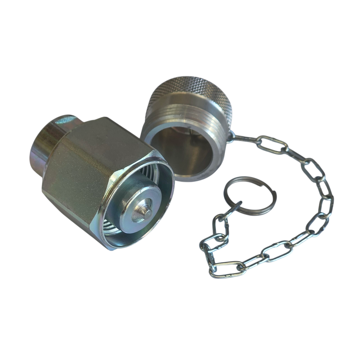 PLUG (ALUMINIUM) SUIT FEMALE SCREW TOGETHER POPPET - 1/2IN