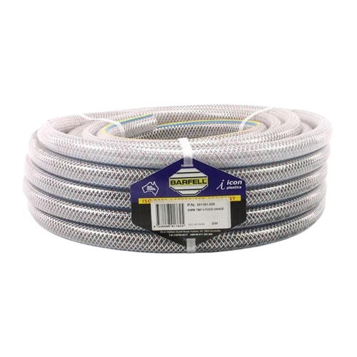 Barfell TMPII Clear Multipurpose PVC Hose (AS2070 Food Grade)