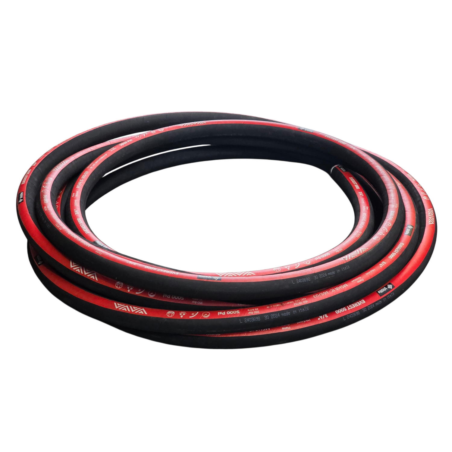 Everest 5000 ∞ High Pressure/Impulse Hydraulic Spiral Hose 5000psi