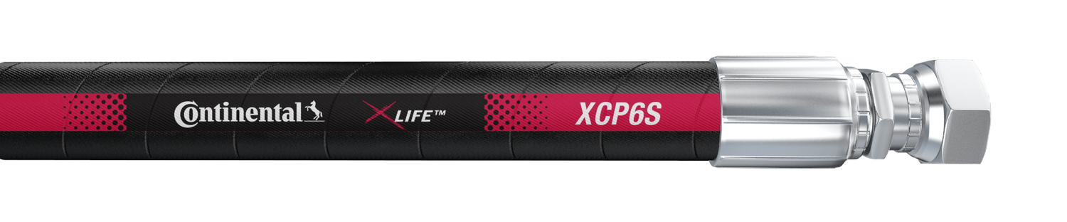 XCP6S SAE 100R15 Hydraulic Spiral Hose 6100psi