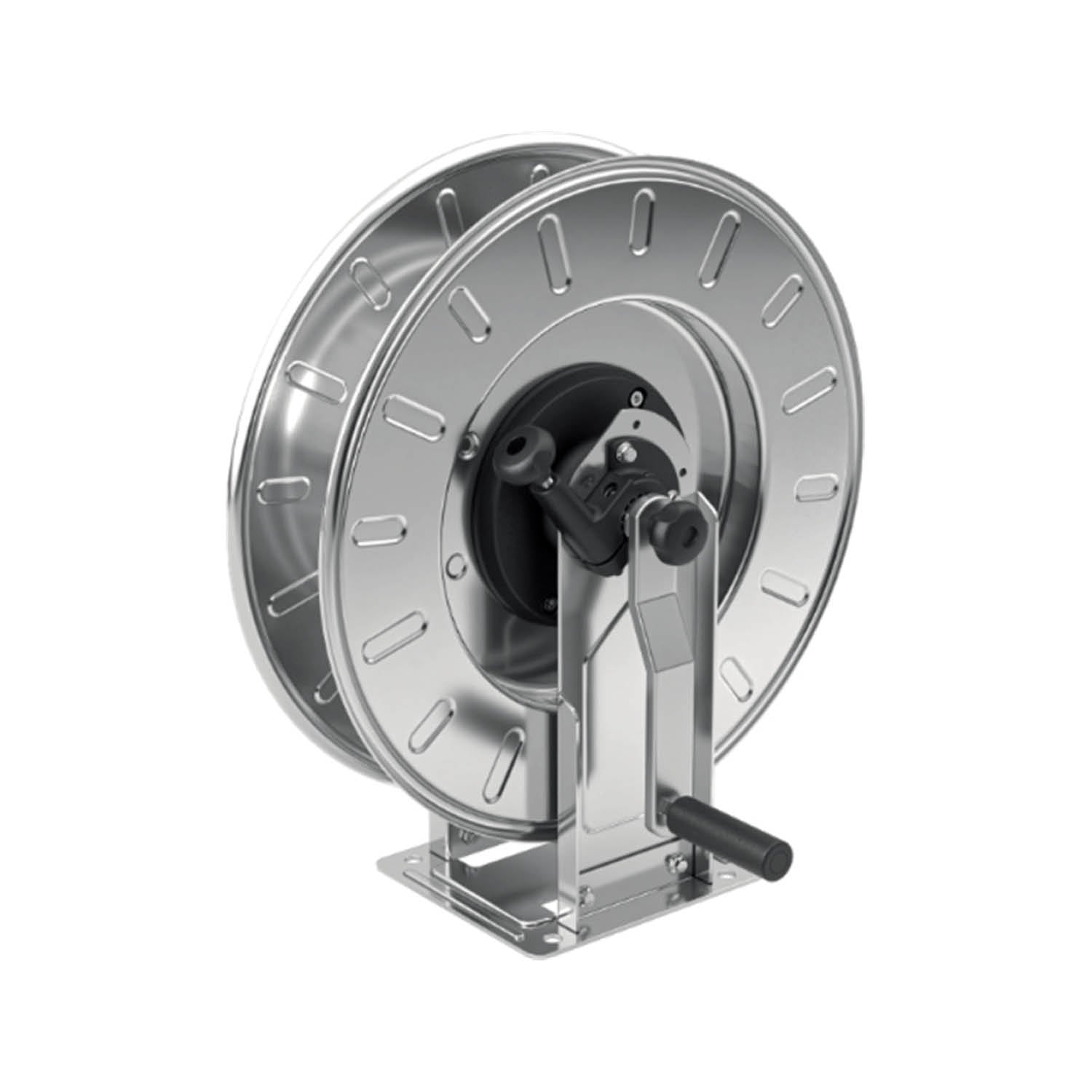 Retracta Y Series Stainless Hand Crank Reel - Suits 1/2" Hose (20m-90m)