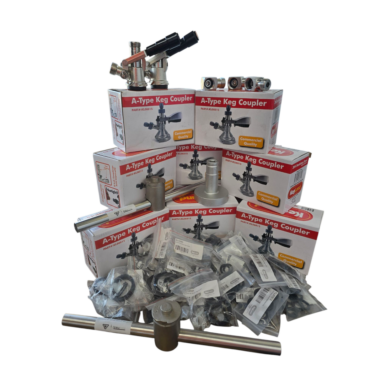 Kegland Commercial-Grade Keg Couplers & Tools – Huge KegLand Clearance