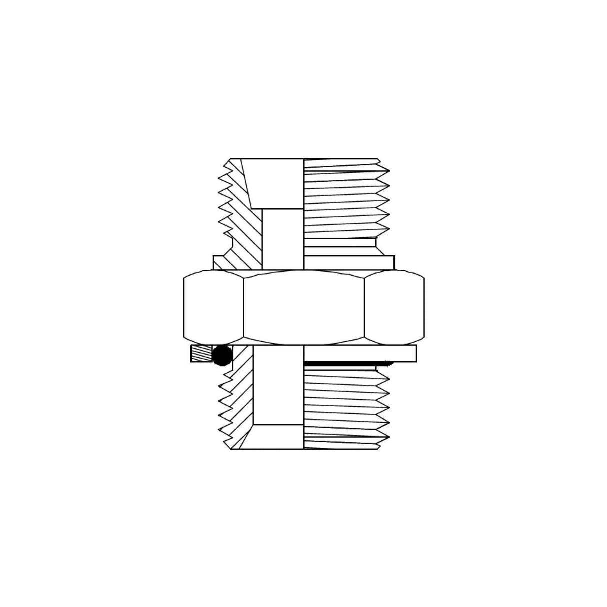 DHM-BPM - DIN Metric Heavy Male x BSPP Male