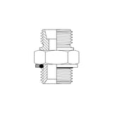 DHM-BPM - DIN Metric Heavy Male x BSPP Male