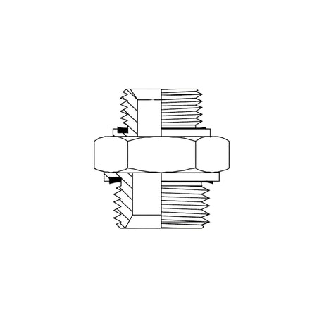 ORFS Female Cap Hydraulic Adaptors