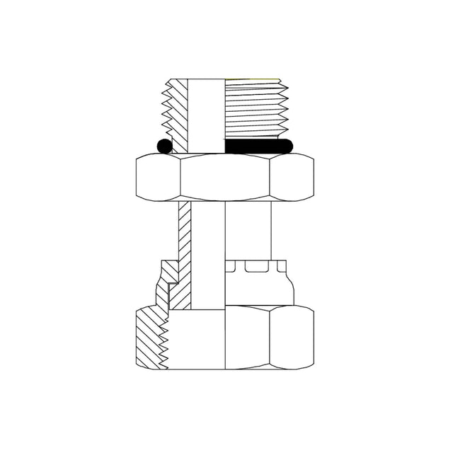 UNM-OFFX – UNO Male × ORFS Female Swivel | Hydraulic Adaptor | Tas Hose