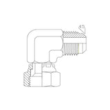 2P9 - SAE MALE X SAE FEMALE SWIVEL 90DEG ELBOW