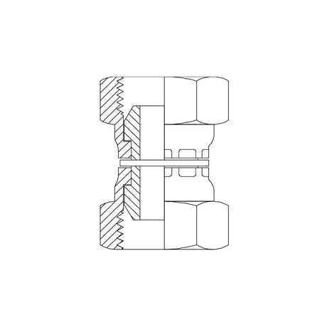 BSP Female Swivel x BSPP Female Swivel