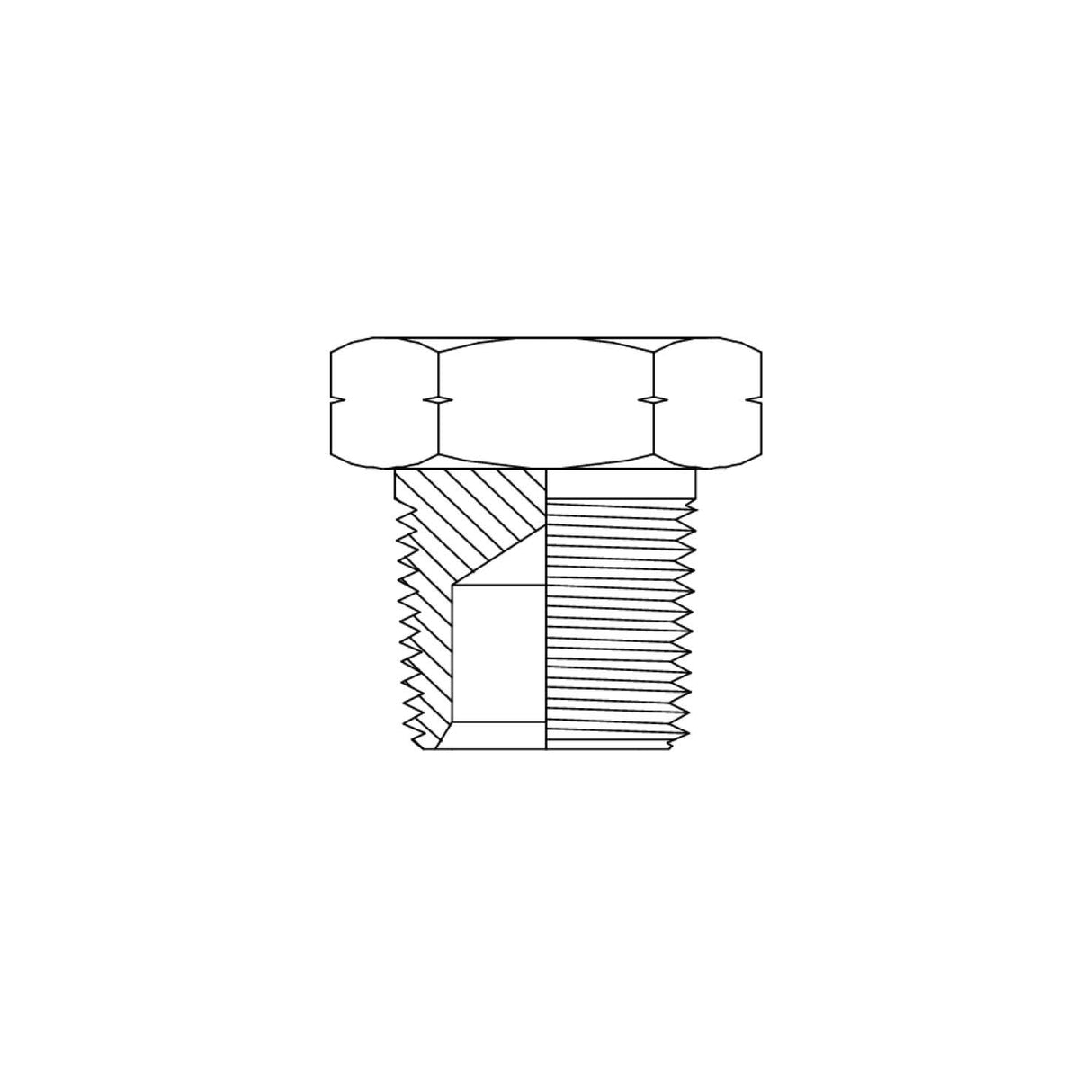 4N - NPT MALE PLUG