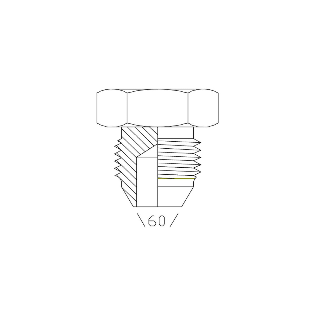 4S - JIS BSPP MALE PLUG