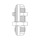 JCMB-JCM - JIC Male Bulkhead x JIC Male