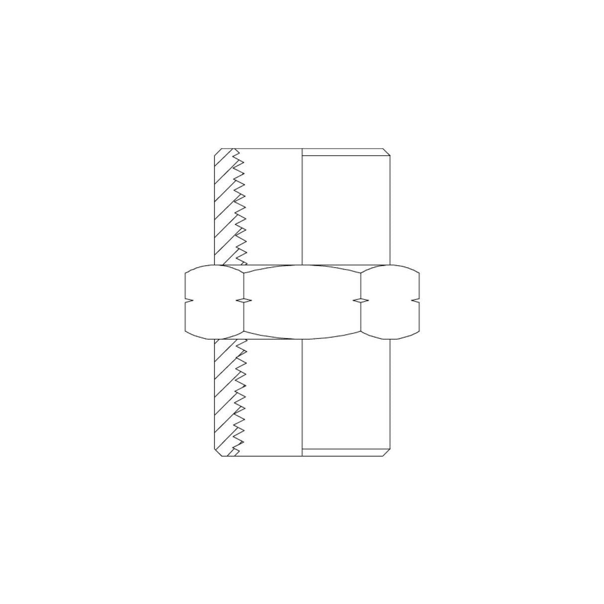 7N - NPT FEMALE X NPT FEMALE SOCKET