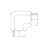 7N9 - NPT FEMALE X NPT FEMALE 90DEG ELBOW