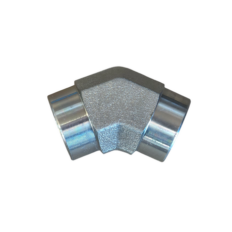 BSP Tapered Fixed Female x Female 45 Degree Elbow Adaptor