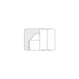 JIC Male to JIC Male Bulkhead to JIC Male Run Tee Hydraulic Adaptors