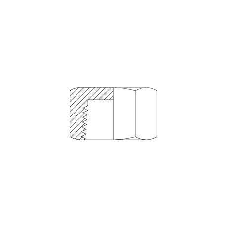 JIC Male to JIC Male Bulkhead to JIC Male Run Tee Hydraulic Adaptors