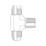 Metric Light Male to Male Bulkhead 90 Degree.