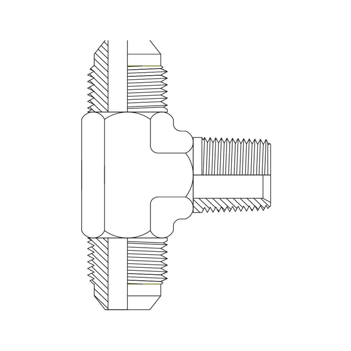Metric Light Male to Male Bulkhead 90 Degree.