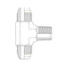 Metric Light Male to Male Bulkhead 90 Degree.