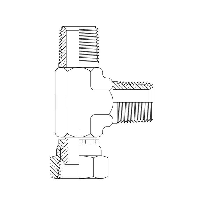 JIC MALE - UNO MALE HEX NIPPLE - Hydraulic Adaptor