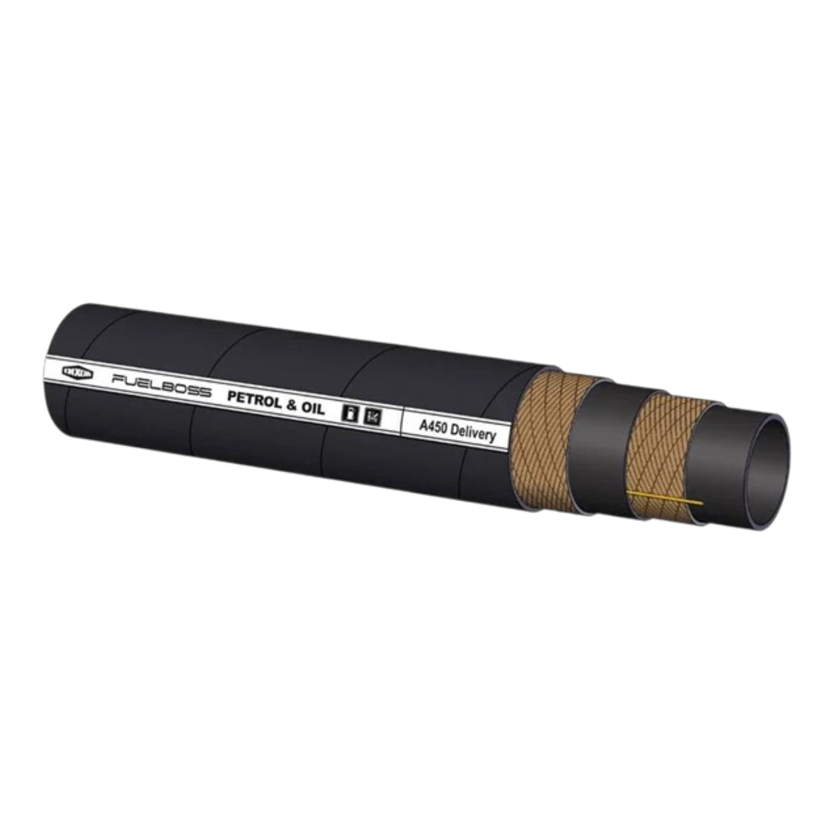 Dixon A450 Petrol & Oil Delivery Hose – Fuel Transfer Hose (10 Bar / 150 PSI)