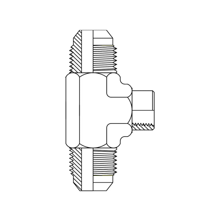 JIC MALE - UNO MALE HEX NIPPLE - Hydraulic Adaptor