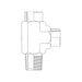 JIC MALE - UNO MALE HEX NIPPLE - Hydraulic Adaptor
