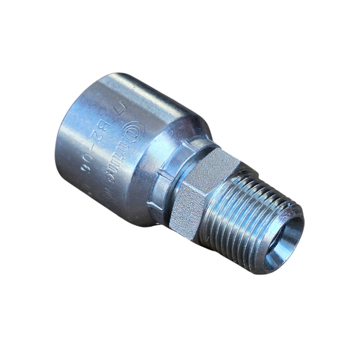 B2-BTM - BSPT MALE HOSETAIL (ONE PIECE BRAID HOSETAILS)