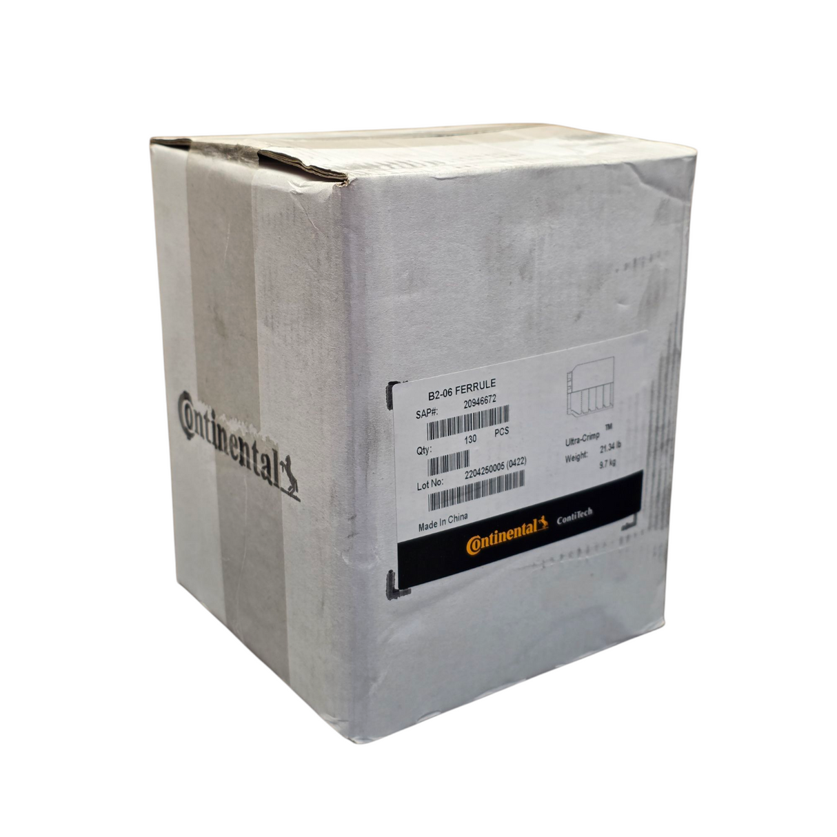 Continental B2 Two-Piece Ferrule - CLEARANCE