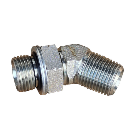 BSP Tapered Male x BSP Parallel 45 Degree Positional Elbow