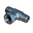 BSP Tapered Male to BSP Tapered Male to BSP Parallel Female Swivel Branch Tee
