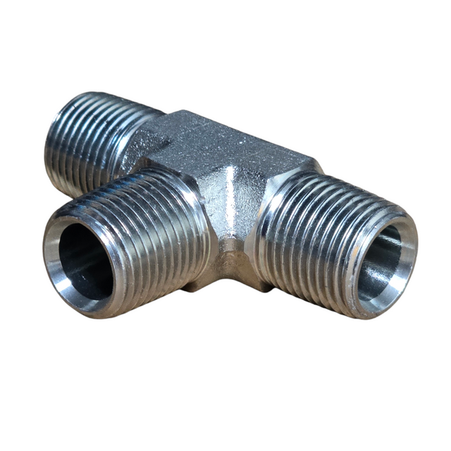 NPT Male Tee | Hydraulic Adaptor | Tas Hose