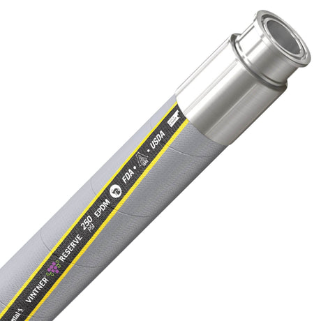 Continental Vintner Reserve 50mm premium wine transfer hose assembly with 2-inch Tri-Clamp fittings