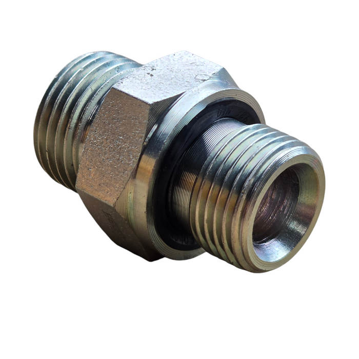 DLM-BPM - METRIC LIGHT MALE X BSPP MALE STRAIGHT NIPPLE (HYDRAULIC ADAPTORS)