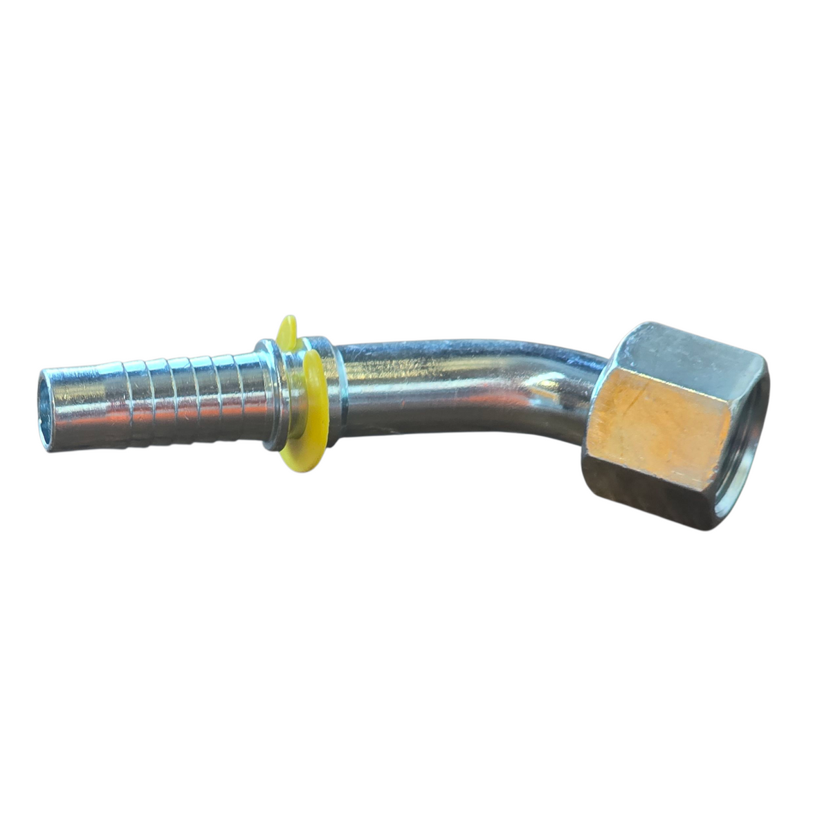 F45ORFS – Vitillo ORFS Female 45° Elbow – Two-Piece Hose Tail