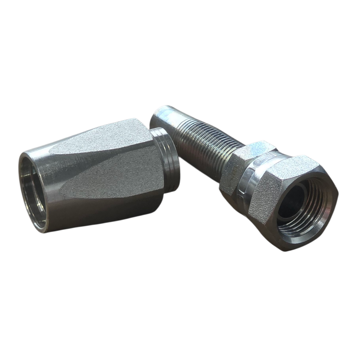 My Hydraulic BSP Field Attachable 2 Wire Reusable Fittings – Straight/Elbow