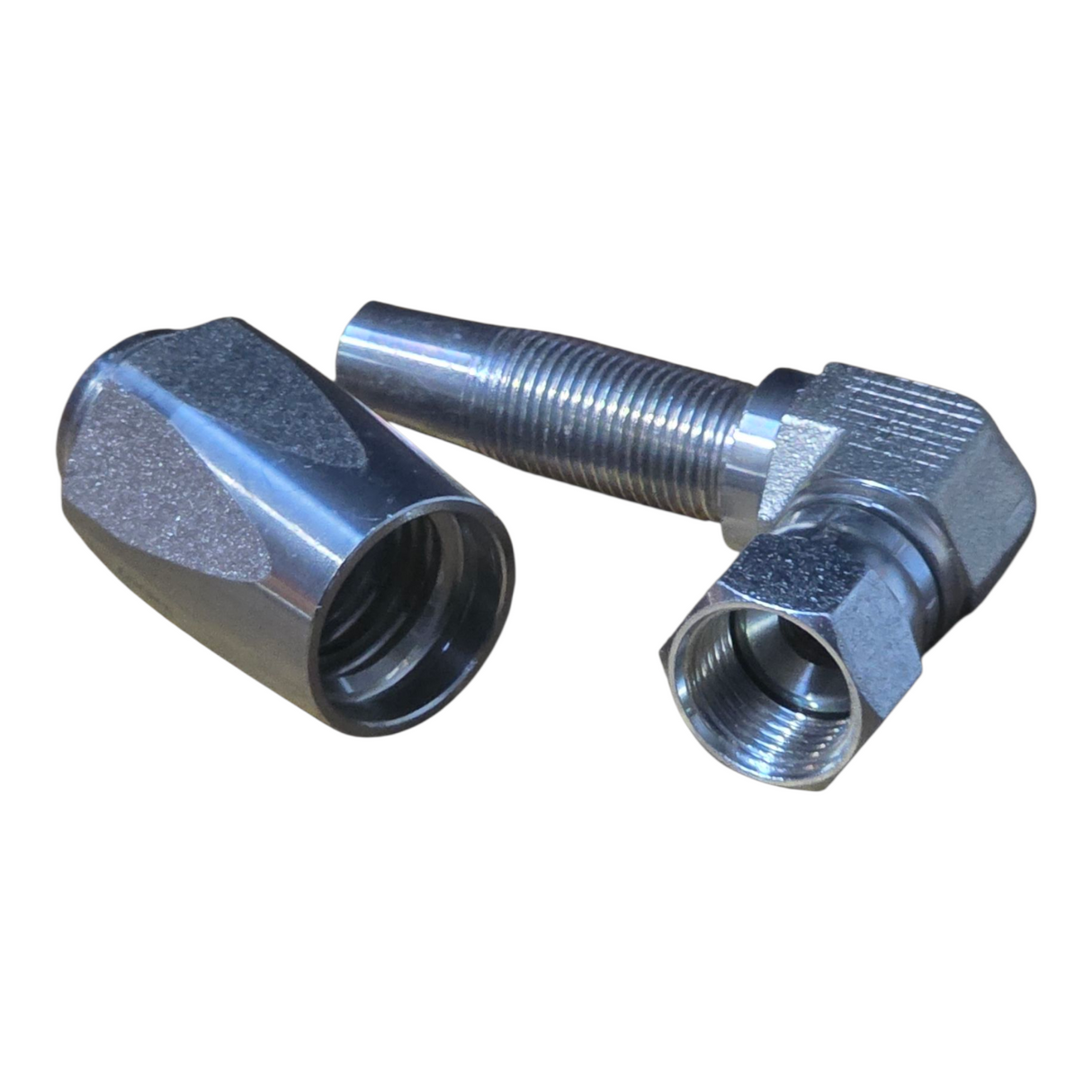 My Hydraulic JIC Field Attachable 2-Wire Reusable Fittings - Straight/Elbow