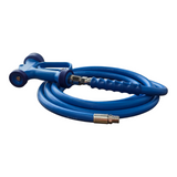 12mm Hot/Cold Water Washdown Assemblies | 1/2" BSPT Male Crimped | Optional Gun