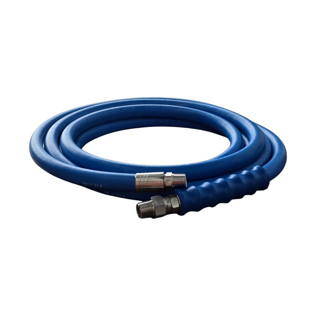 12mm Hot/Cold Water Washdown Assemblies | 1/2" BSPT Male Crimped | Optional Gun