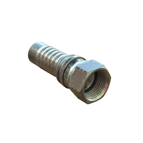 316 stainless steel JIC female swivel two-piece crimp tail hydraulic fitting Vitillo matched system corrosion resistant