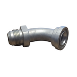 JIC Male × Code 62 Flange 45° Swept Elbow