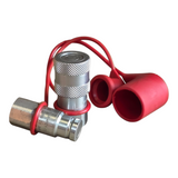 CLEARANCE – Genuine Stucchi FIRG 3/8" Flat Face Quick Coupler Set NPT