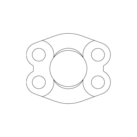 Code 62 Flange Clamp (One Piece)
