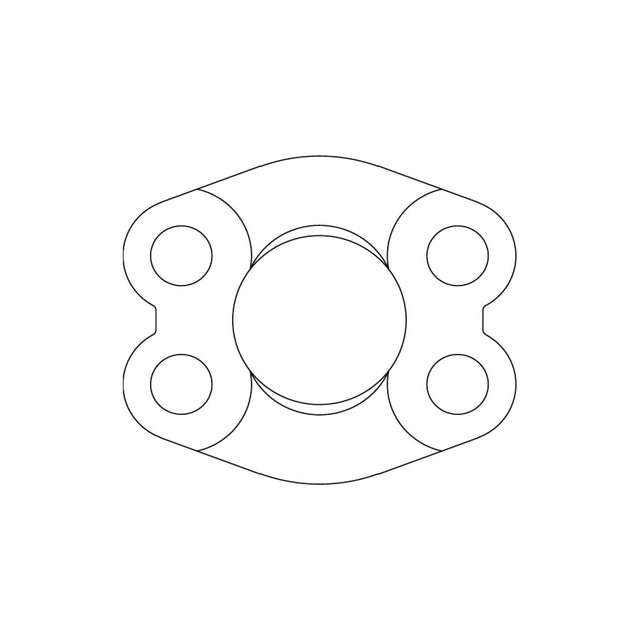 Code 62 Flange Clamp (One Piece)