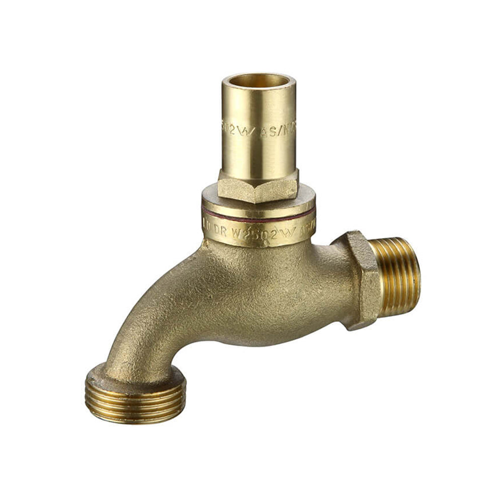 HOSE TAP (BIB TAP) BRASS - VANDAL PROOF - WATERMARK - MALE INLET 20mm (3/4")