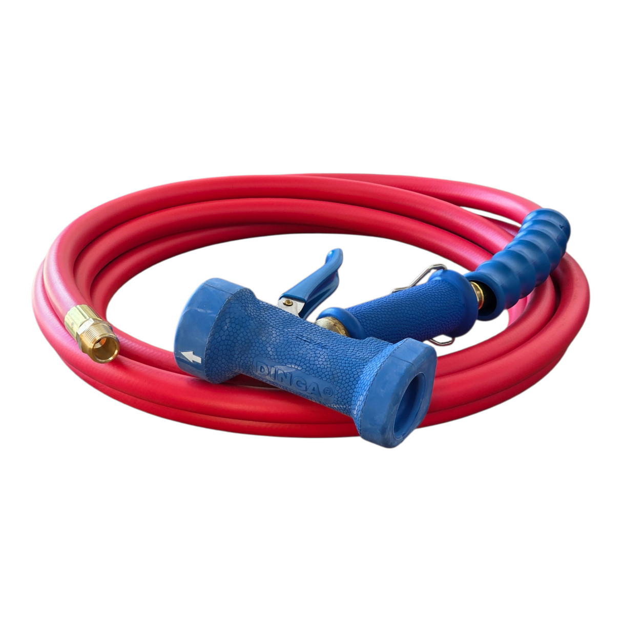 12mm Hot/Cold Water Washdown Assemblies | 1/2" BSPT Male Crimped | Optional Gun