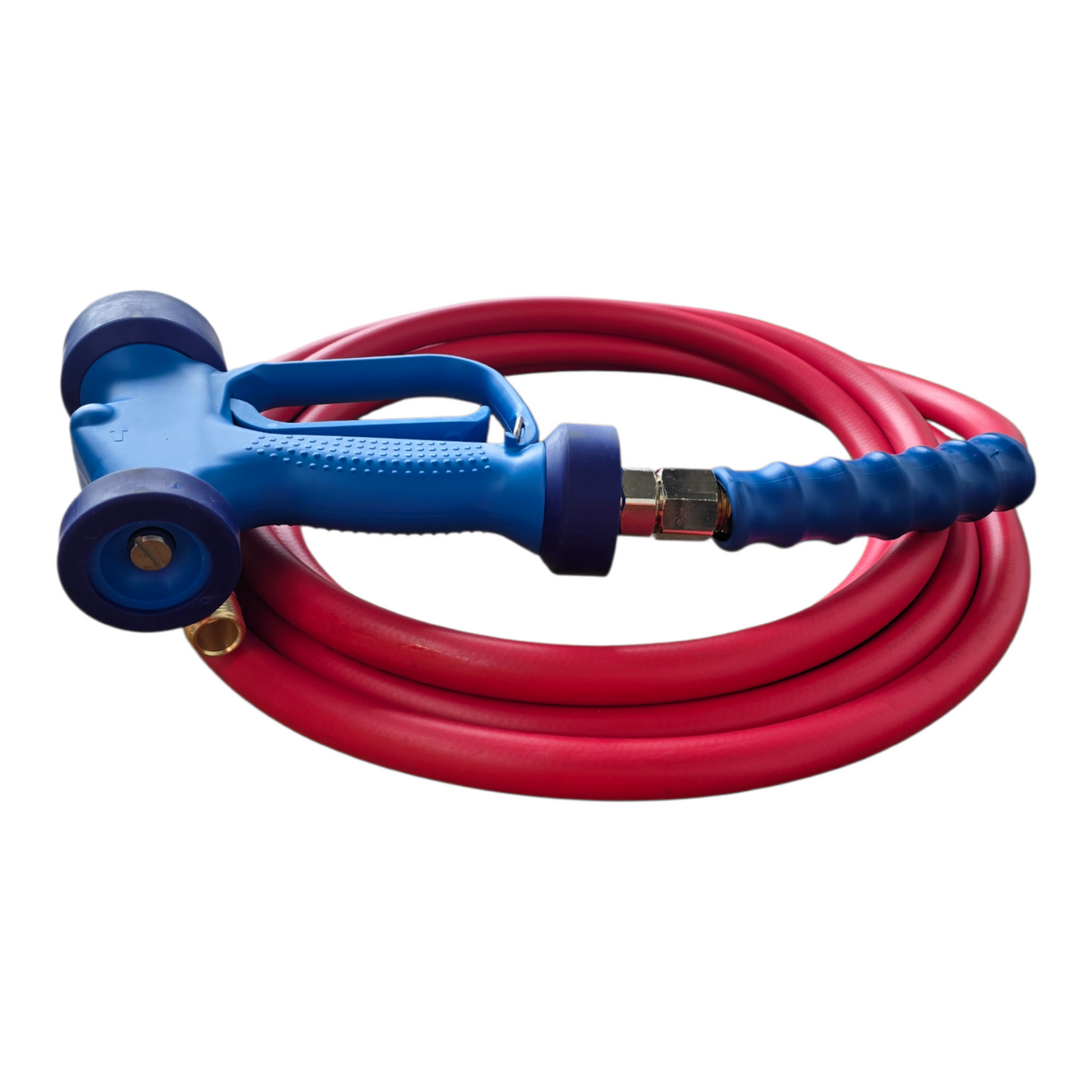 12mm Hot/Cold Water Washdown Assemblies | 1/2" BSPT Male Crimped | Optional Gun