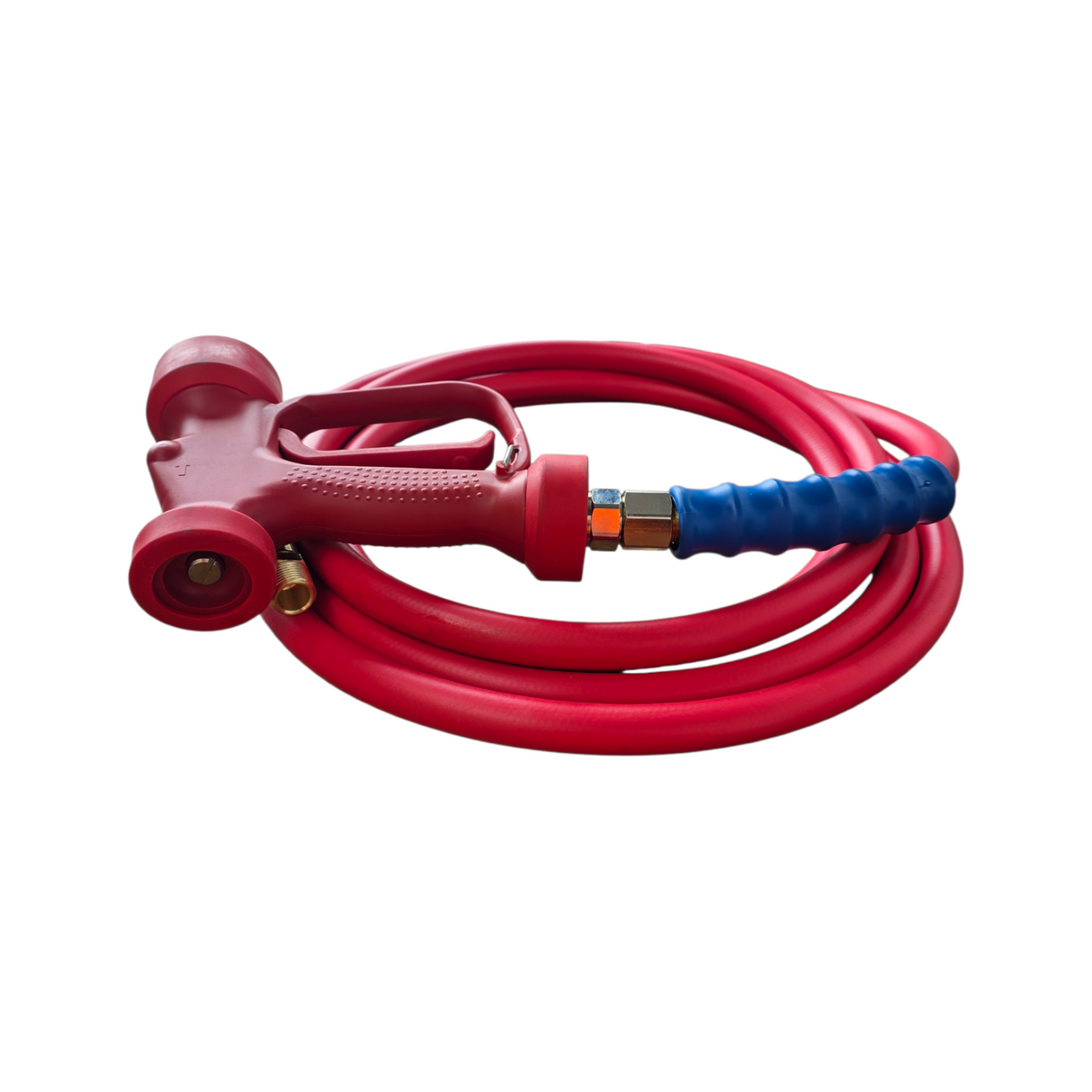 12mm Hot/Cold Water Washdown Assemblies | 1/2" BSPT Male Crimped | Optional Gun