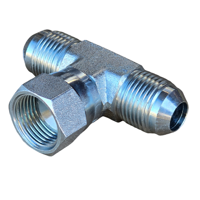 JIC Male × JIC Female Swivel Branch Tee