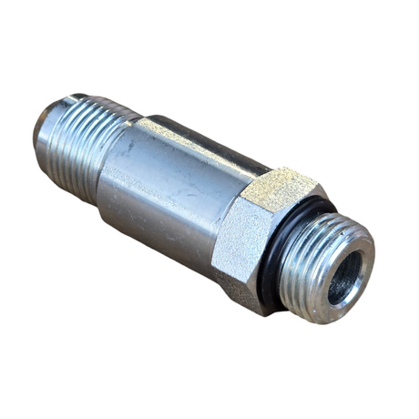 JIC Male × UNO Male Extended Nipple | Hydraulic Adaptor